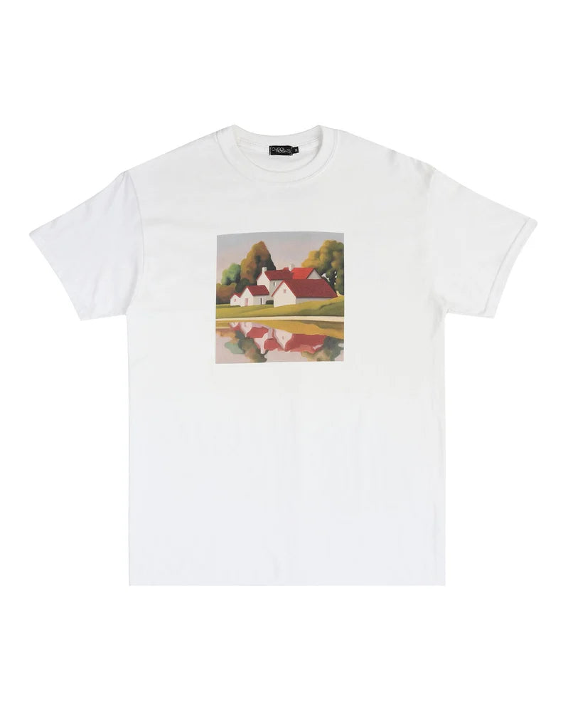 CHINA HEIGHTS Max Berry 'Maps' White T-shirt