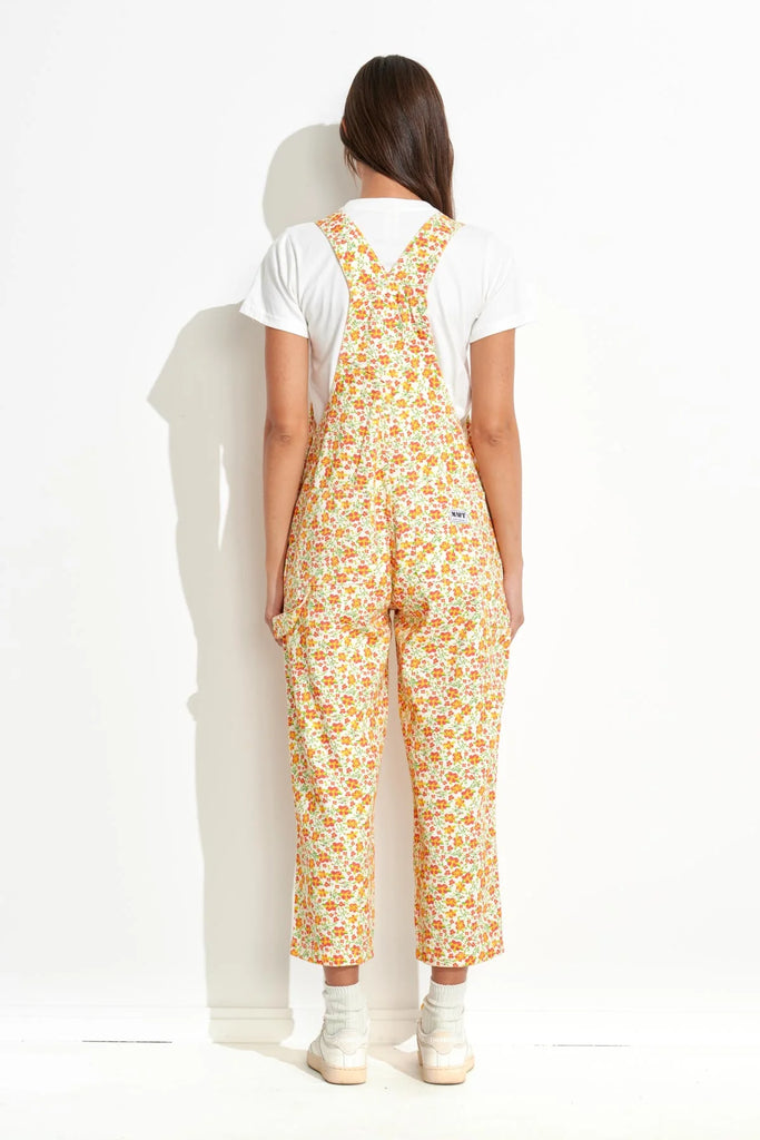 SP23 Misfit Heavenly People Overalls White Floral