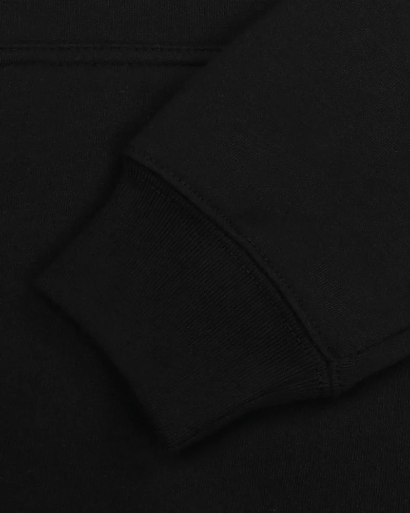 CHINA HEIGHTS 'Spell Out' Black hooded sweatshirt