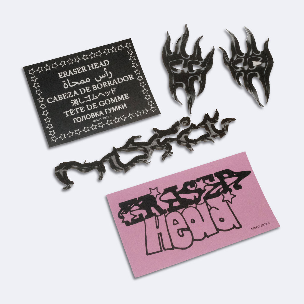 'Eraser Head' Sticker Pack