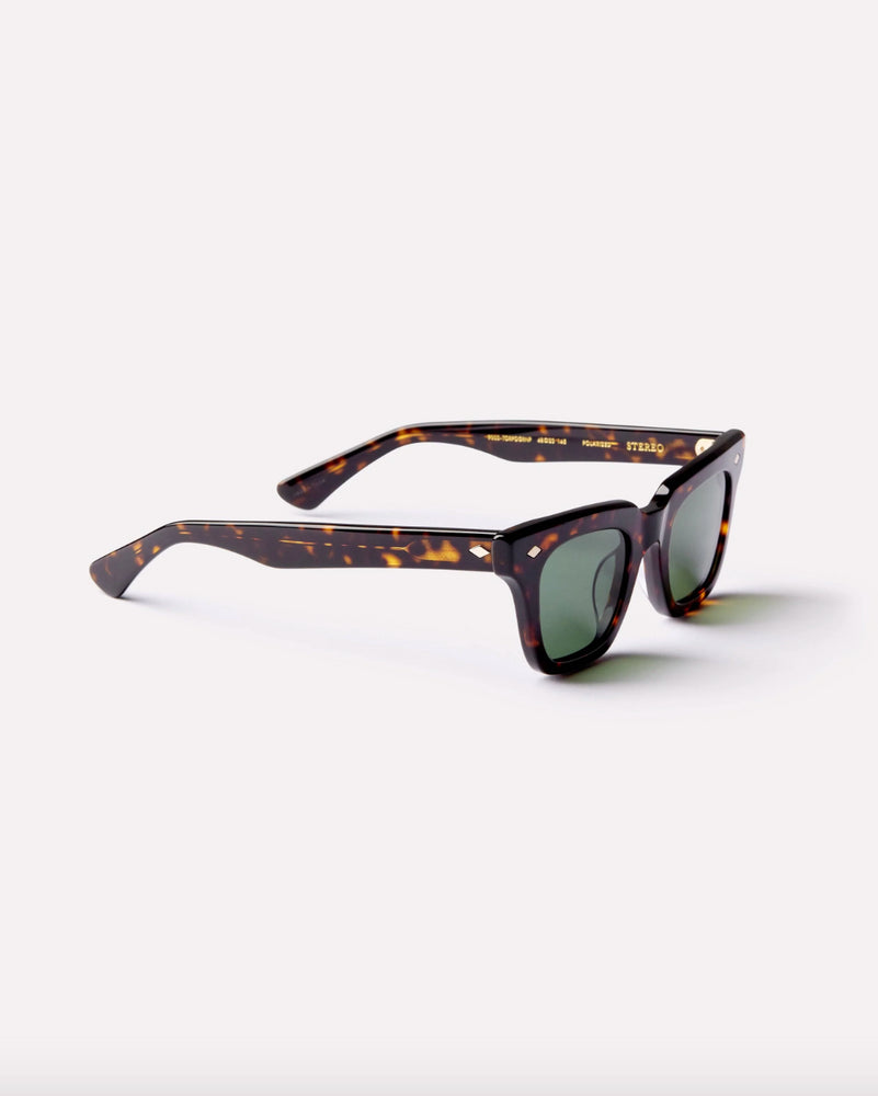 EPOKHE Stereo Sunglasses Tortoise Polished Green Polarized