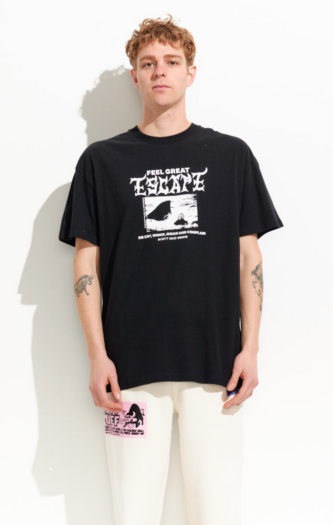 Misfit Great Escape 50 50 AAA SS Tee Pitch Black