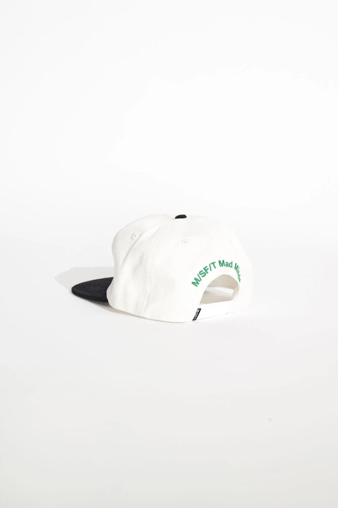 SP23 Misfit Yeah Well What Snapback Thrift White Black