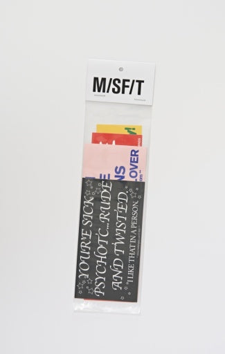 SP23 Misfit Bumpered Colour Sticker Pack Multi