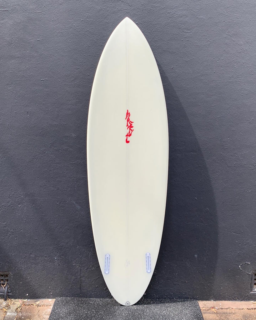 MISFIT SHAPES SURFBOARD 6'2"  BEACH METALL RND TAIL