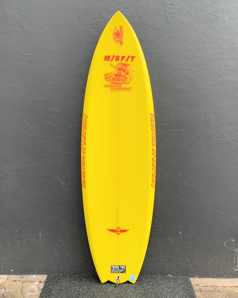 MISFIT SHAPES SURFBOARD 5'9" YANDINA SPEEDWAY