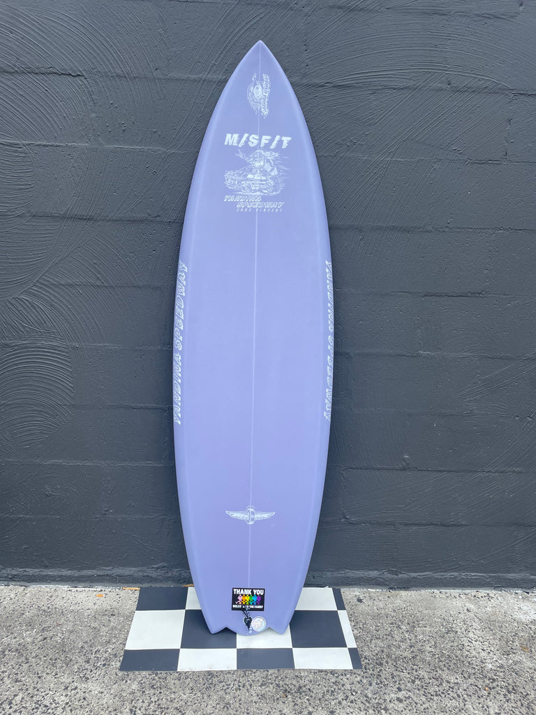 MISFIT SHAPES SURFBOARD 5'9 YANDINA SPEEDWAY