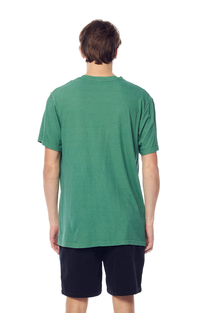 SP22 Misfit Supercorporate 50 50 SS Tee Pigment Green