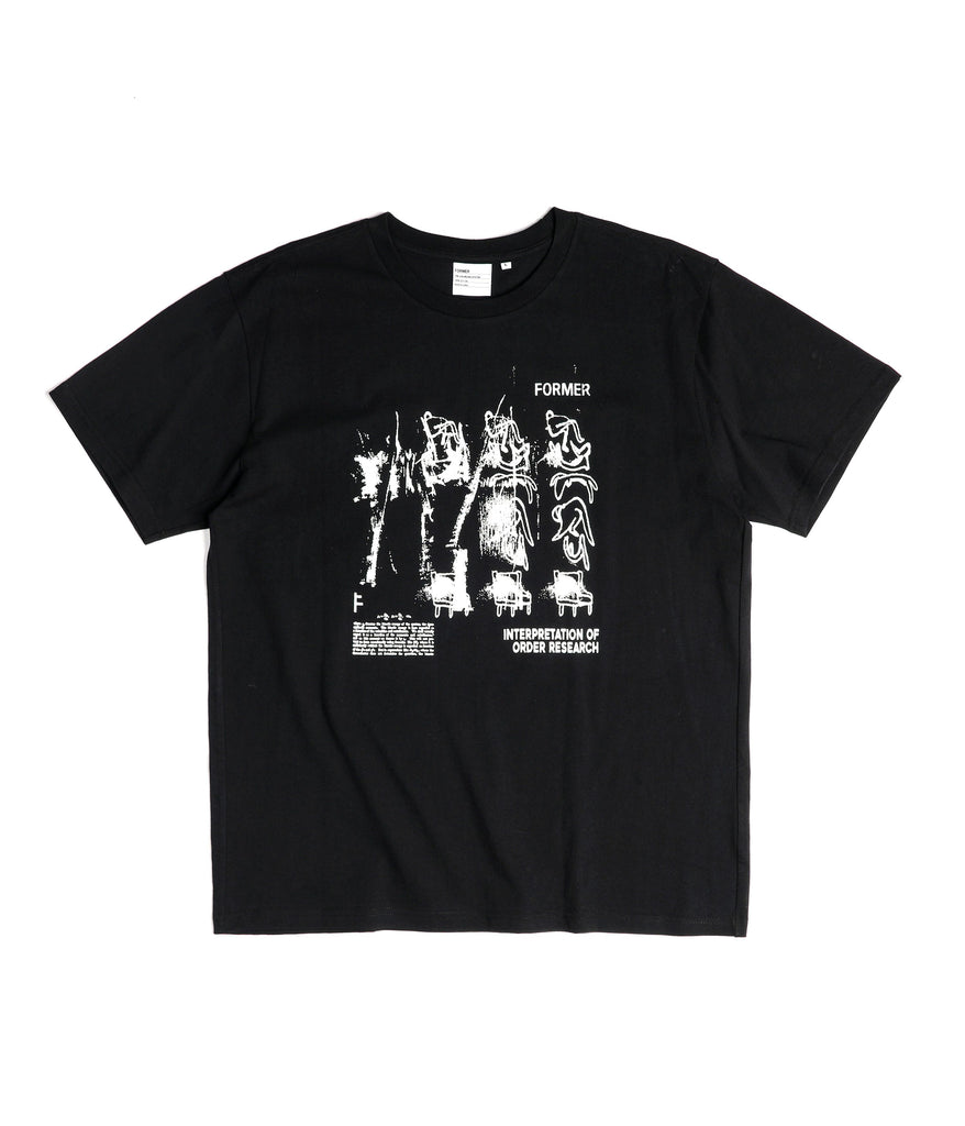 SUM22 FORMER Order Research T-Shirt Black