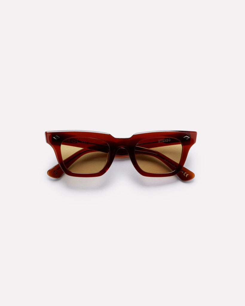 EPOKHE Stereo Sunglasses Maple Polished Brown
