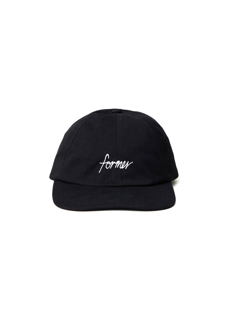 former colorless canvas cap black